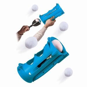 Original Fun Factory Snowball Launcher, Blue NWT